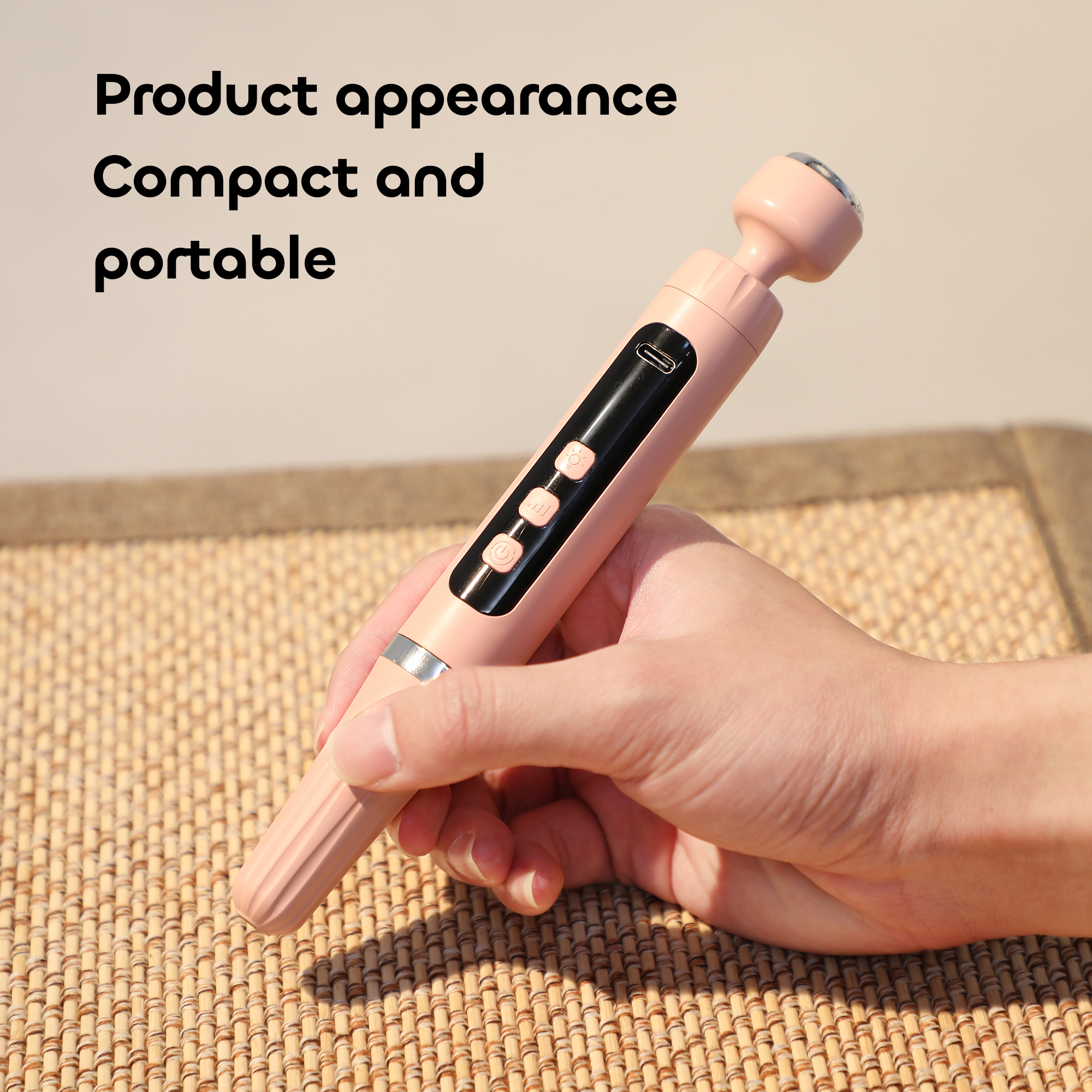 2 in 1 Electric Nail Drill and UV Nail Lamp, Pink Portable Cordless Nail File Machine with Movable UV Light for Gel Nails Polishing Curing